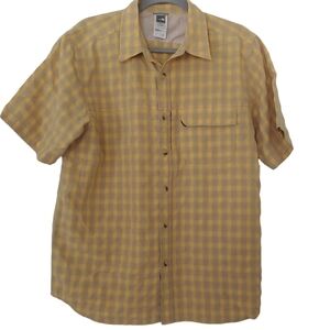 The North Face Modal Men's Plaid Button Up Shirt Size Medium
